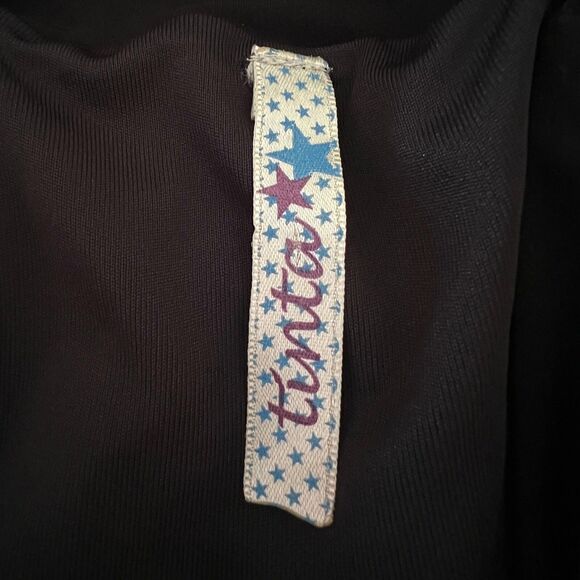 Tinta Women's Black Skirt Pockets Tulip Mini Casual Cute Size 8 Stretch - Picture 4 of 7